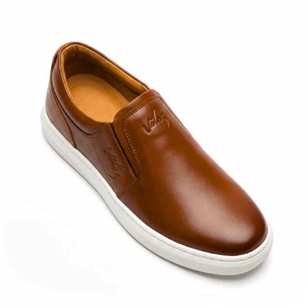 Zapato Mocasin Caballero en Cuero